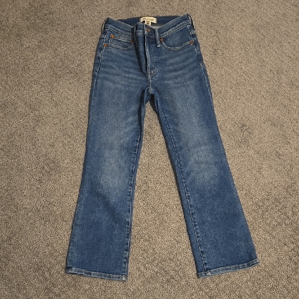 Madewell cali demi boot jeans 25
